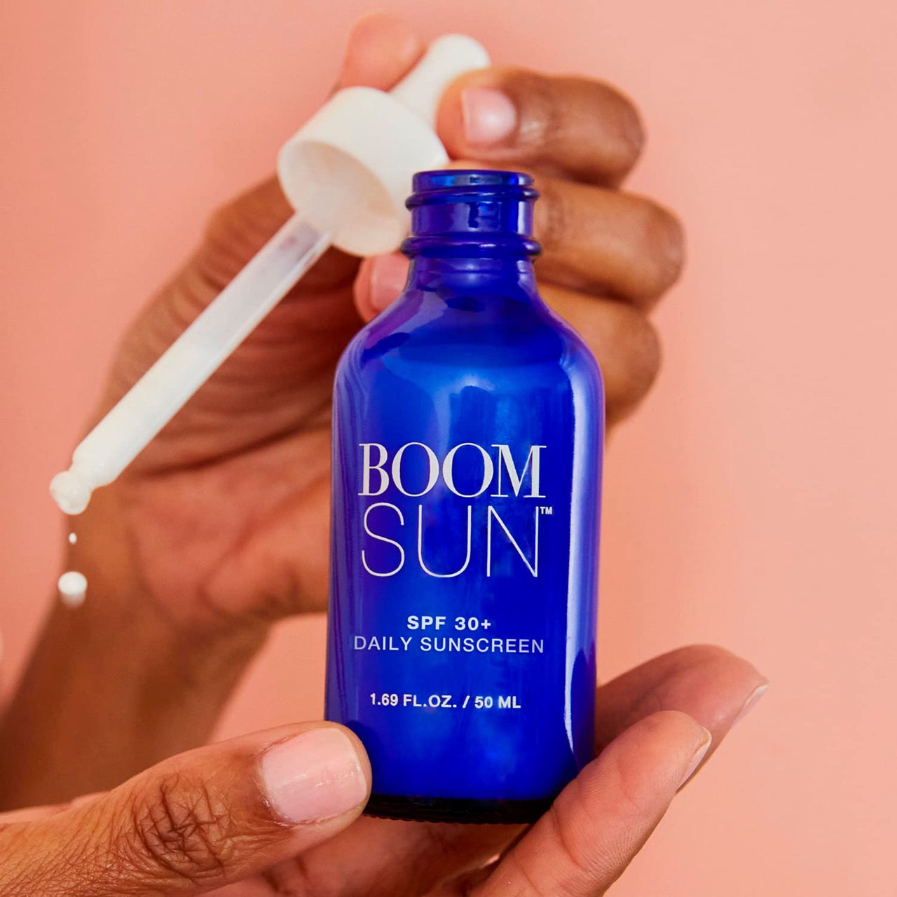 BOOM! Sun by Cindy Joseph - SPF 30 Broad Spectrum Sunscreen for Women Designed for Mature Skin - Sunburn, UVA/B Rays & Blue Light Protection