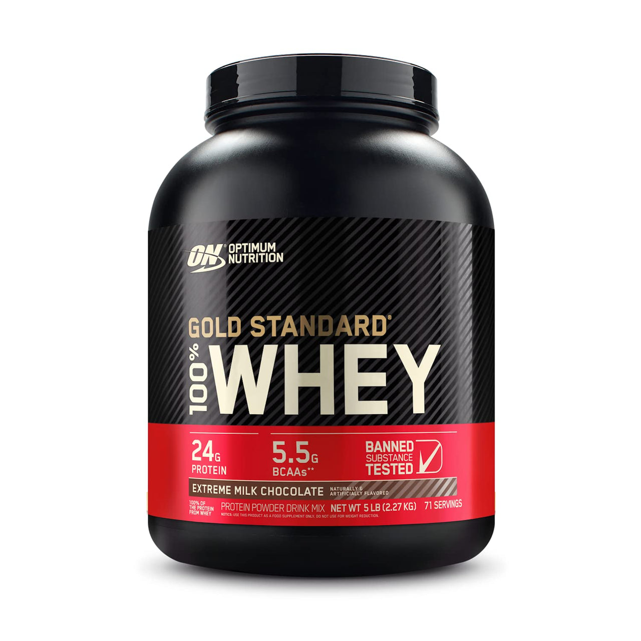 Optimum Nutrition Gold Standard 100% Micellar Casein Protein Powder & Gold Standard 100% Whey Protein Powder, Extreme Milk Chocolate, 5 Pound (Packaging May Vary)