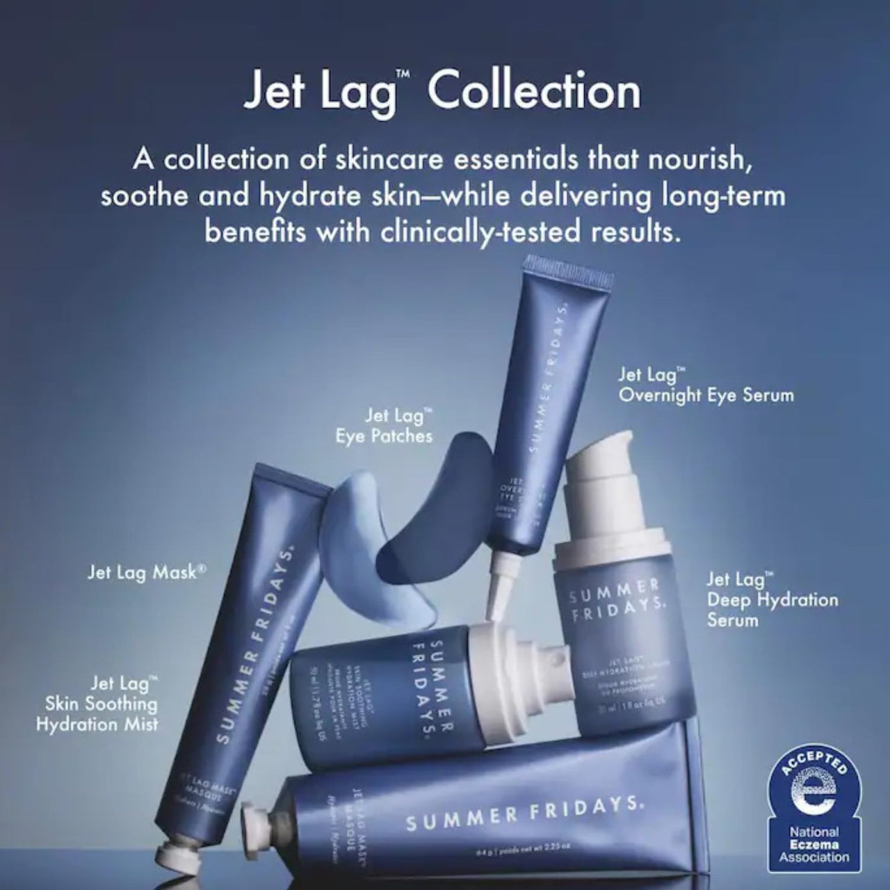 Summer Fridays Jet Lag Deep Hydration Serum - Hydrating Face Serum for Dry Skin with Glycerin & Squalane - Helps Soothe Skin, Improves Skin Barrier & the Appearance of Fine Lines & Wrinkles (1 Oz)