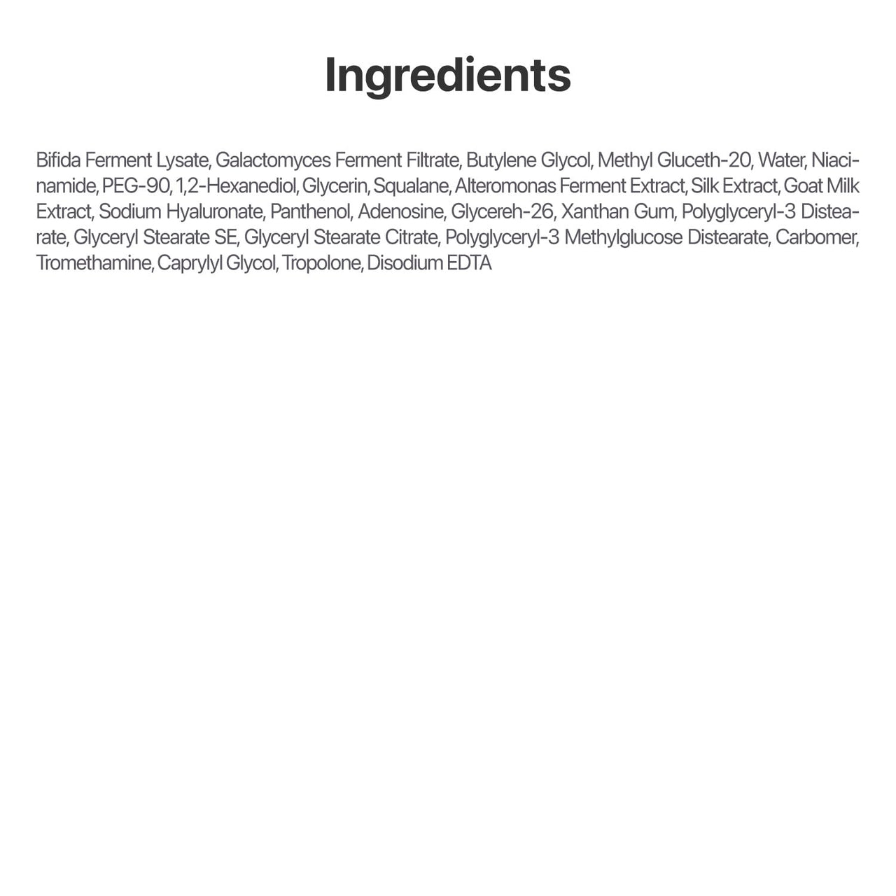 numbuzin No.3 Skin Softening Serum, Fermented Serum for Skin Texture & Pores, Bifida & Galactomyces, Niacinamide, Adenosine, Panthenol, Fragrance-Free, 1.69 fl oz (50ml)