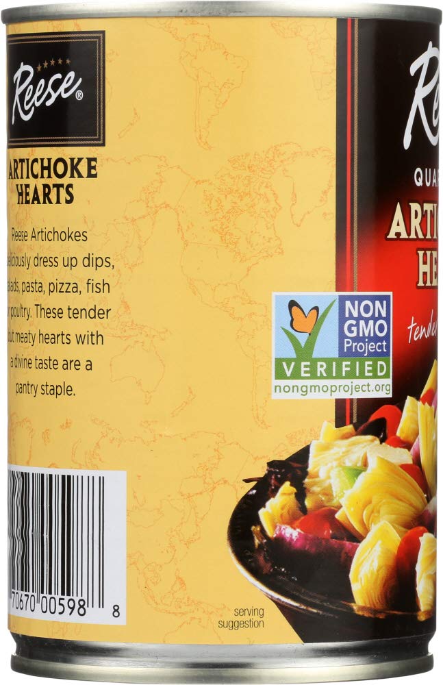 Reese Quartered Artichoke Hearts, 14 Oz