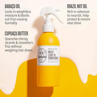 Thumbnail for Sol de Janeiro Brazilian Milky Leave-In Conditioner | Fights Frizz | Detangles | Heat Protection Spray For Hair