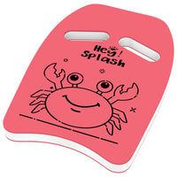 Thumbnail for HeySplash Swim Kickboard for Kids, Swimming Kickboard Cute Pattern Swim Training Aid for Children, Pool Exercise Equipments for Beginning Swimmers Safety Swim Board Auxiliary, Rose Red