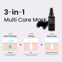 Thumbnail for Coxir TXA Black Rice Pore Mask – Korean 3-in-1 Wash-Off Mask Serum| Pore Purifying, Blackhead Care, Hydrating, Skin Toning Treatment with TXA & Black Rice |Vegan K-beuaty Face Mask [50ml/1.69 fl.oz]