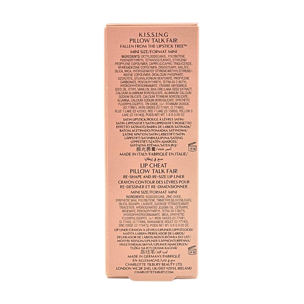 CHARLOTTE TILBURY Mini Pillow Talk Lipstick & Liner Gift Kit - Fair