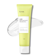 Thumbnail for IUNIK Lime Moisture Mild Peeling Gel 3.04 Fl Oz - Gentle Exfoliating Deep Cleansing Glowing - Smooth with AHA & Fruits Complex - Control Sebum Clear Dead Skin Cells Blackheads Pore-Minimizing Vegan