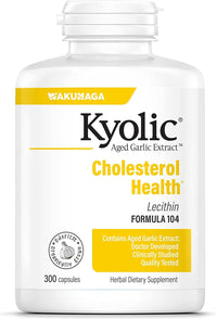 Thumbnail for Kyolic #104 Garlic Extract With Lecithn 300 cap ( two-Pack)