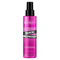 Thumbnail for Redken Quick Blowout Heat Protectant Spray For All Hair Types - Smooths & Adds Shine, Lightweight Blowdry Styling Primer with Heat Protection, 4.2 Fl Oz