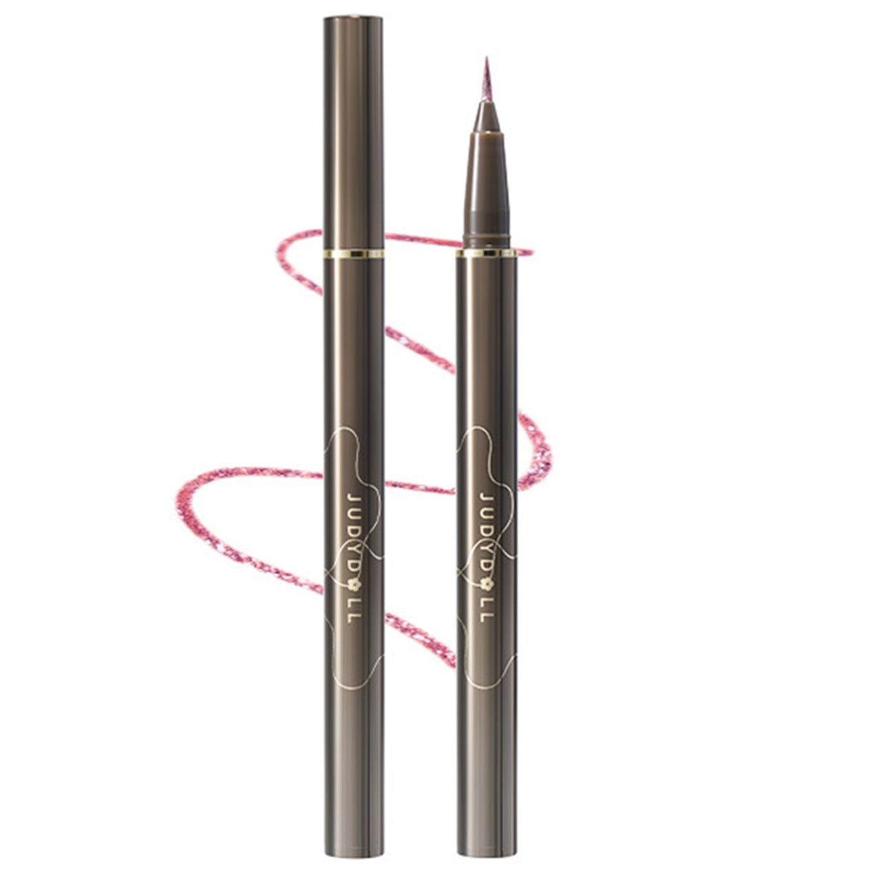 Judy Doll Liquid Eyeliner, Halloween Ultra Fine Liquid Eyeliner Waterproof with Smooth Strong Fibres, Smudge-proof, Longwearing, Smooth Eye Liners with Ultra-Fine Tip (#C01 Crimson Mary)