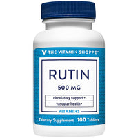 Thumbnail for The Vitamin Shoppe Rutin 500MG, Supports Circulation, Supports Vascular Health, Aids in The Absorption of Vitamin C, Once Daily (100 Tablets)