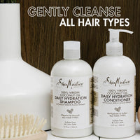 Thumbnail for Shea Moisture Daily Hydration Shampoo Virgin Coconut Oil for All Hair Types Sulfate-Free 13 oz