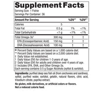 Thumbnail for Nordic Naturals Nordic Omega-3 Fishies, Tutti Frutti - 36 Fishies - 300 mg Total Omega-3s with EPA & DHA - Healthy Brain, Mood, Vision & Immune System - Non-GMO - 36 Servings