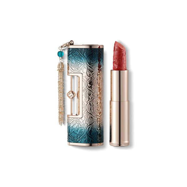 FLORASIS Blooming Rouge Love Lock Lipstick Long-Lasting Sculpting Lipstick Misty Matte Finish Lightweight Nourishing for Everyday Use (M520 I Love You)