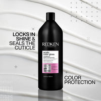 Thumbnail for Redken Acidic Color Gloss Conditioner - Protects Vibrancy, Salon-Grade Hair Shine, For Color-Treated Hair, 33.8 Fl Oz