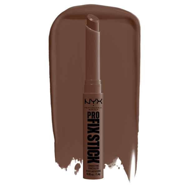 NYX PROFESSIONAL MAKEUP Pro Fix Stick Correcting Concealer, Buildable Medium Coverage Concealer Stick - Walnut