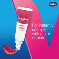 Thumbnail for Vaseline Lip Therapy Rosy Lips Moisturizing Lip Balm - Twin Pack (2-Pack)