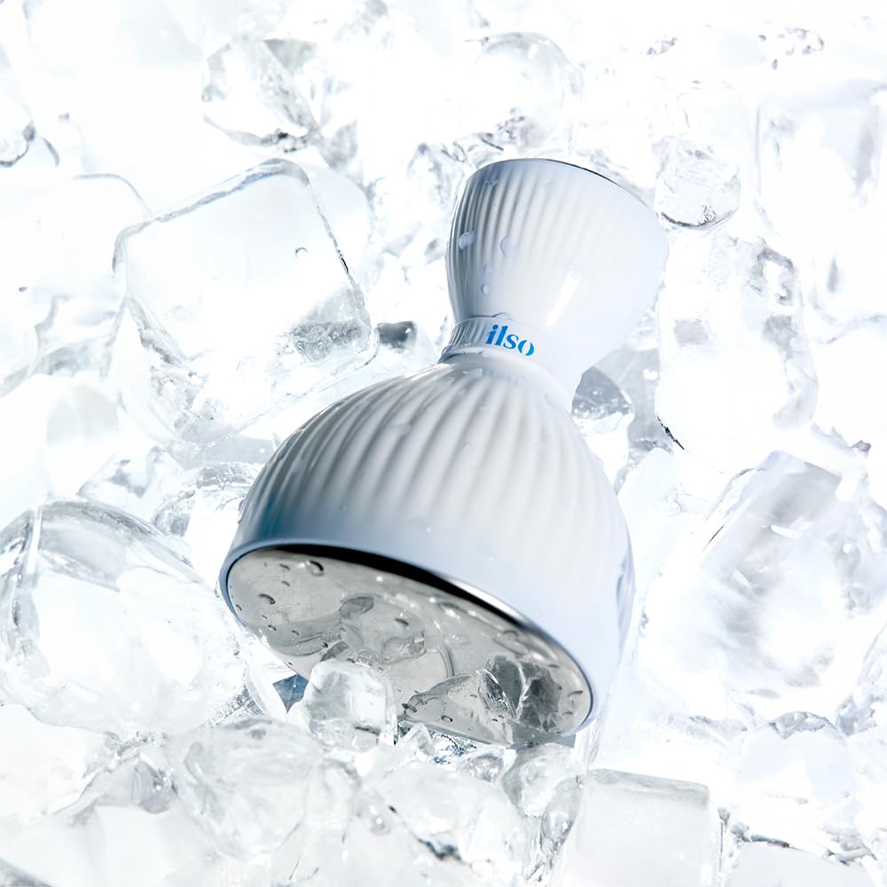 ILSO Dual Cooling Master, Korean Tighten Pores and Cooling Massage Stick, Color-Changing, Stainless Steel