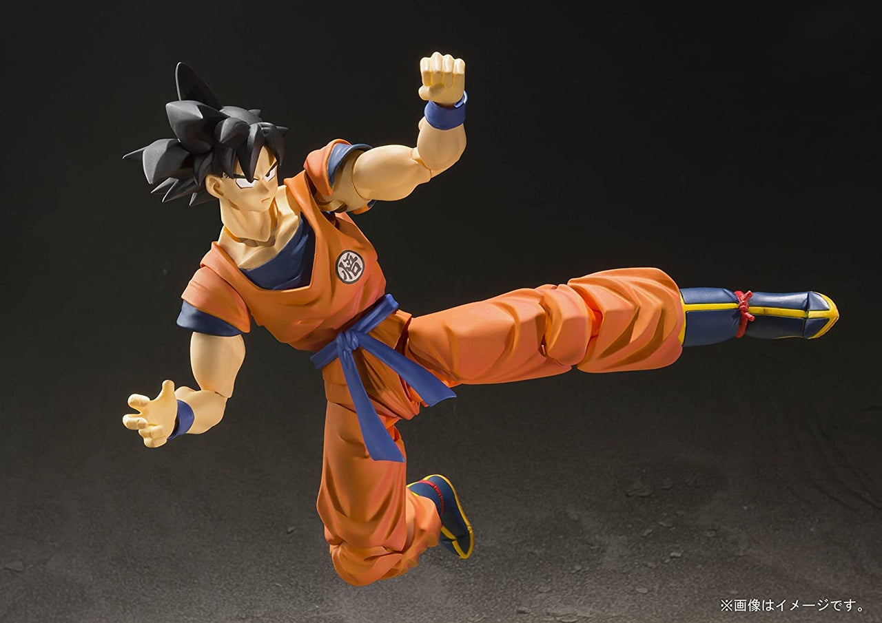 TAMASHII NATIONS - Dragon Ball Z - Son Goku -A Saiyan Raised On Earth- S.H.Figuarts Action Figure
