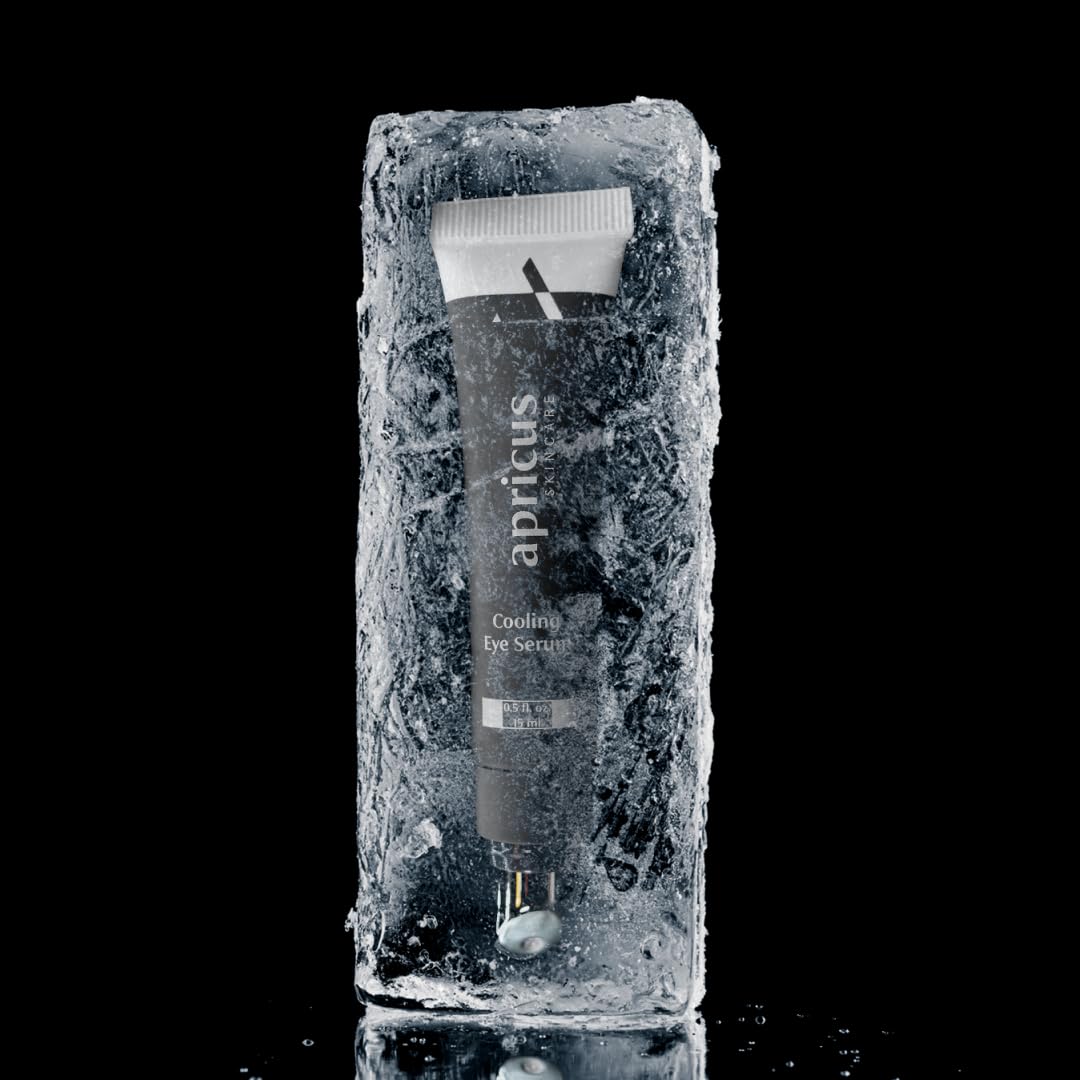 Forte Series Apricus Eye Serum, Caffeine Peptide Formula, Lightweight Serum for Dark Circles, Puffiness and Fine Lines