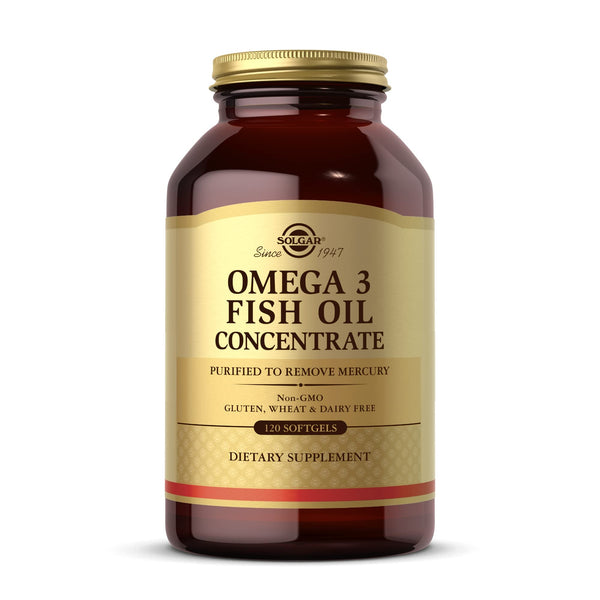 Solgar Omega 3 Fish Oil Concentrate Solgar 120 Softgel