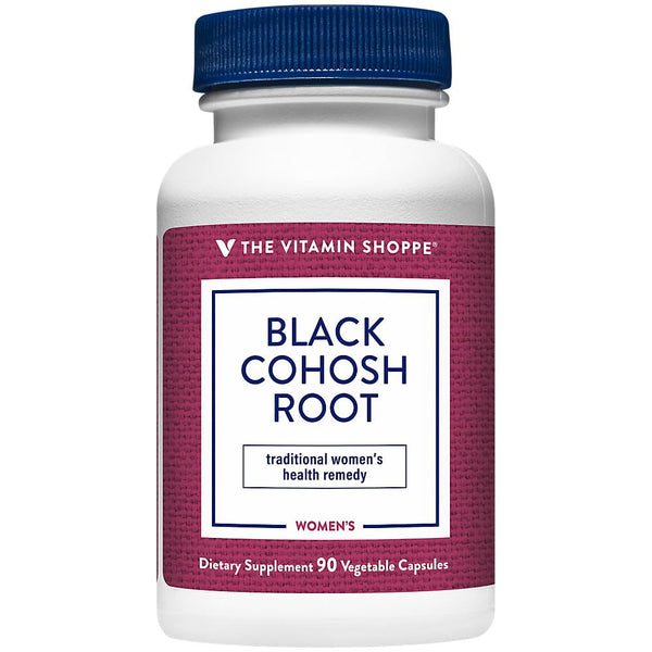 The Vitamin Shoppe Black Cohosh Root Supports WomenaTMs Health (90 Vegetable Capsules)