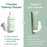 Thumbnail for Caudalie Vinopure Pore Purifying Gel Cleanser with Natural Salicylic Acid, 5 Fl Oz