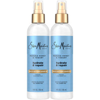 Thumbnail for Shea Moisture Leave-In Conditioner, Multi-Action Spray 2-Pack, Manuka Honey & Yogurt Hydrate & Repair for Dry, Damaged Hair, 8 Oz Ea