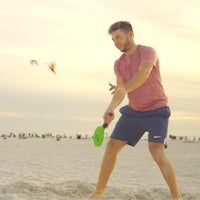 Thumbnail for Funsparks Paddle Game Select Double - 4 Paddles 11 Birdies 4 Balls - A Must Have Racquet Game - Indoor Outdoor Toy