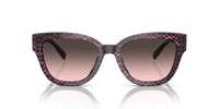 Thumbnail for COACH Sunglasses HC 8379 U 578346 Cl920 Ruby Pearl Signature C G