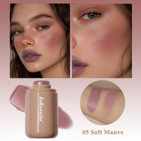 Thumbnail for Cream Blush stick, Natural-Looking Matte Finish Makeup Blush stick, Hydrating Long Lasting Lightweight Blendable Blush for cheeks (#5 Soft Mauve, 1 PC)