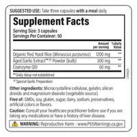 Thumbnail for Kyolic Aged Garlic Extract Formula 114, Red Yeast Rice CoQ10, 150 Capsules