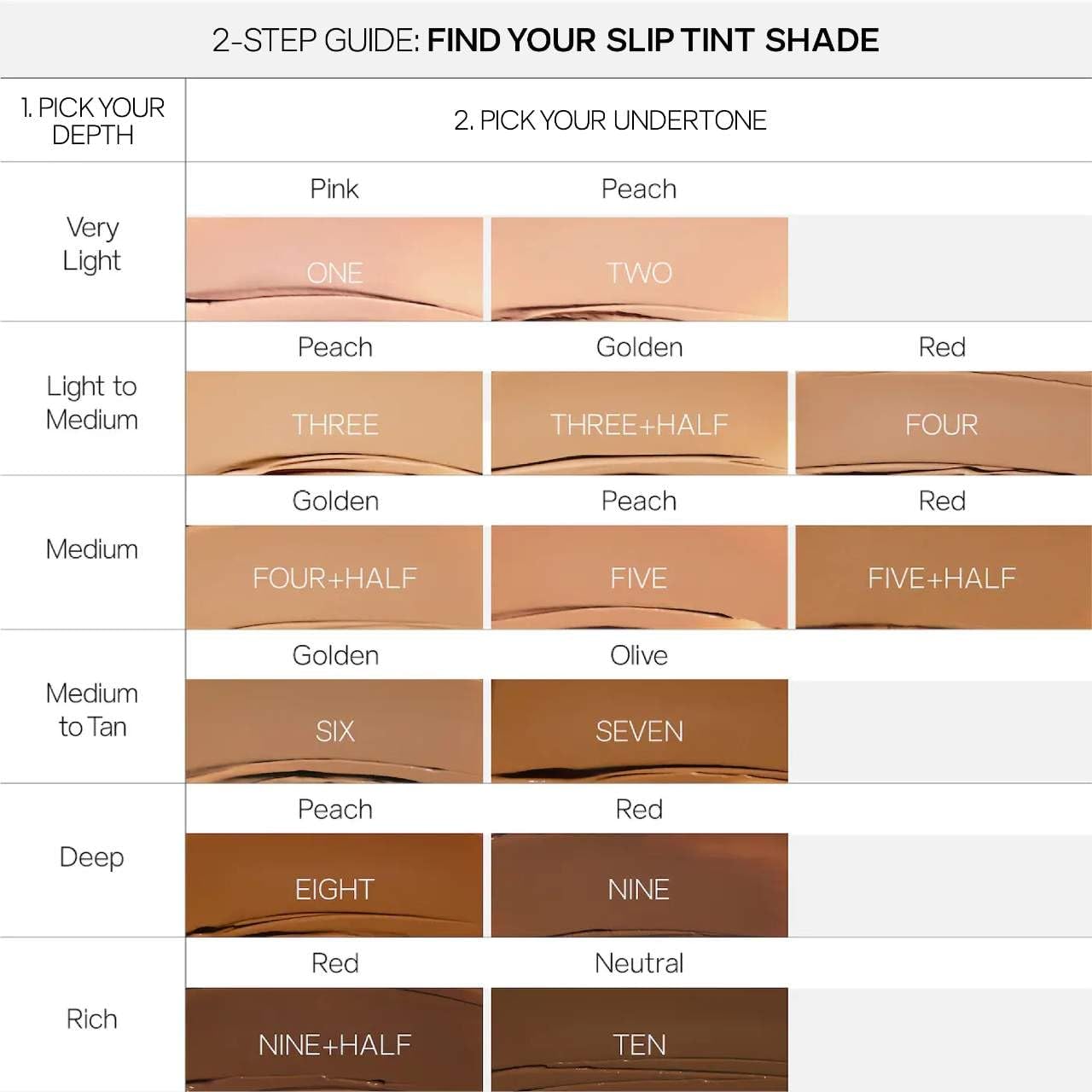 Saie Slip Tint Tinted Moisturizer with SPF 35 - Light Coverage, Glowy Skin Tint & Mineral Sunscreen for Face with Hydrating Hyaluronic Acid - Summer Makeup Essential - Shade Nine + Half (1.35 oz)