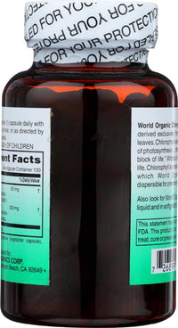 Thumbnail for World Organic Chlorophyll 60MG, 100 CP