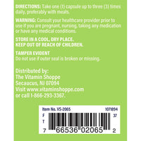 Thumbnail for The Vitamin Shoppe Ginger Root 550MG, Whole Herb Supplement (100 Capsules)