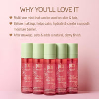 Thumbnail for Pixi Beauty Rose Glow Mist | All-Over Mist For Luminous Complexion | Set & Refresh Makeup | Hydrate Skin With 21 Natural Oils (2.7 Fl Oz.)