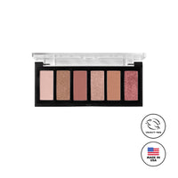 Thumbnail for Milani Gilded Mini Eyeshadow Palette with 6 Matte & Shimmer Hues - It's All Rosé