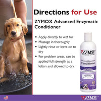Thumbnail for ZYMOX Advanced Enzymatic Leave-On Conditioner, 12oz. – for Pets & Animals of All Ages: Conditions, Detangles, Soothes, & Moisturizers Skin & Coat