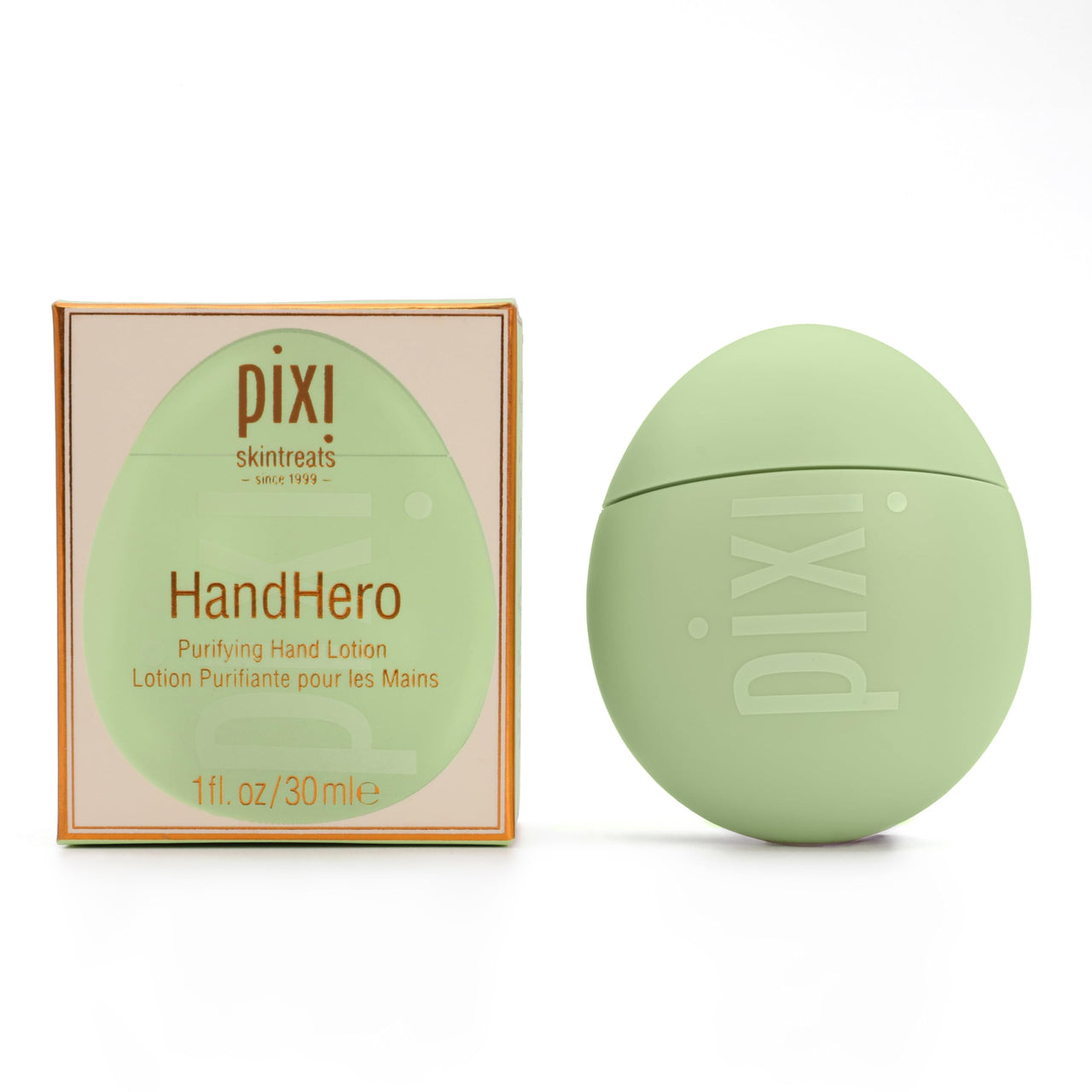Pixi HandHero Purifying Hand Lotion | Deeply Hydrating & Quick-Absorbing Formula | Enriched with Ceramides, Jojoba, Tea Tree & Rosemary Oils | Nourishing Travel-Size Hand Cream | 1 fl. oz/ 30 ml