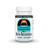 Thumbnail for Source Naturals Phytosterol Complex with Beta-Sitosterol, Supports Healthy Cholesterol Levels*, 113 mg - 90 Tablets