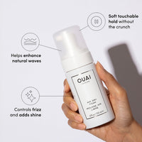 Thumbnail for OUAI Air Dry Foam - Hair Mousse for Curly Hair & Beach Waves - Conditioning & Detangling With Kale and Carrot Extract - Paraben, Phthalate and Sulfate Free (4 Oz)