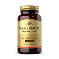 Thumbnail for Solgar Cod Liver Oil - 250 Softgels - Provides Vitamins A & D - Non-GMO, Gluten Free - 250 Servings