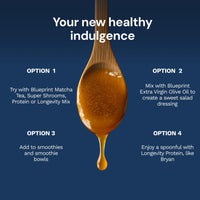Thumbnail for Blueprint by Bryan Johnson Manuka Honey - MGO 260+ - New Zealand Sourced - (8 oz)
