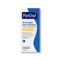 Thumbnail for PanOxyl PM Overnight Spot Patches, Advanced Hydrocolloid Healing Technology, Fragrance Free, 40 Count Pack of 1