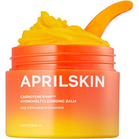 Thumbnail for APRILSKIN Carrotene IPMP Hydromelt Cleansing Balm, 3.04 fl.oz, Noncomedogenic, Grapefruit Peel Oil, O-Cymen-5-Ol helps reduce blackheads & breakouts, for sensitive & oily skin, Korean Skincare