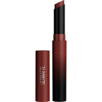 Thumbnail for Maybelline Color Sensational Ultimatte Matte Lipstick, Non-Drying, Intense Color Pigment, More Cedar, Deep Rust Brown, 1 Count