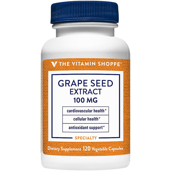 The Vitamin Shoppe Grape Seed Extract 100 (120 Capsules) (120 Capsules)