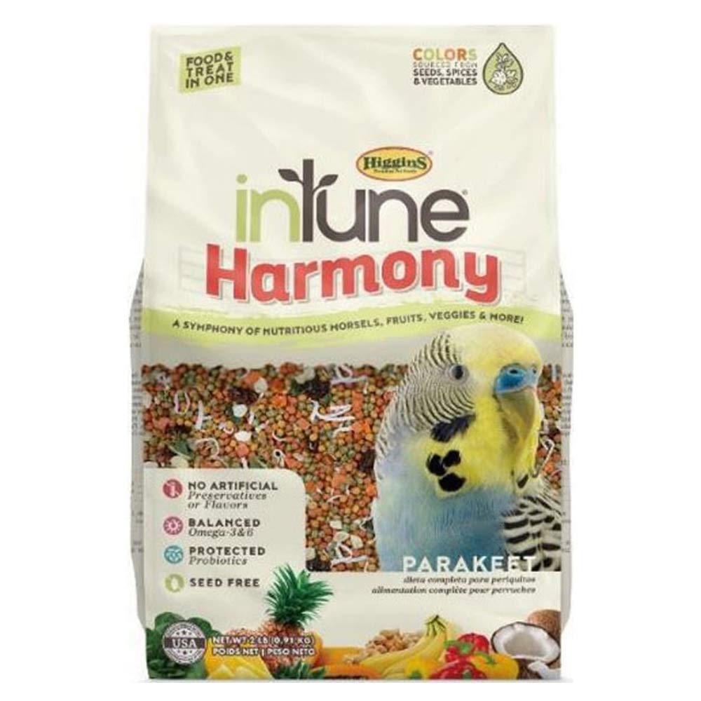 Intune Higgins Harmony Parakeet Food 2Lb, Multicolor (038220)