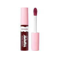 Thumbnail for COVERGIRL Clean Fresh Yummy Lip Gloss, Sheer, Natural Scents, Vegan Formula - 300 Acai You Later, 0.33 fl oz