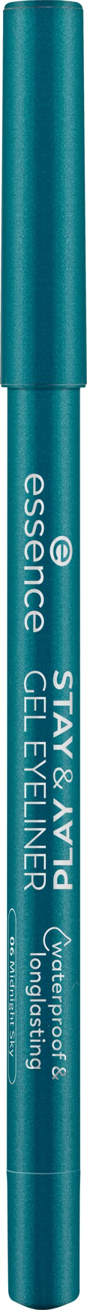 Thumbnail for essence | Stay & Play Gel Eyeliner | Super Soft Gel-like Texture | Waterproof & Longlasting | Vegan & Cruelty Free (06 Midnight Sky)
