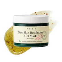 Thumbnail for AXIS-Y New Skin Resolution Gel Mask Mugwort with 2% Niacinamide - Spot Treatment for Face, Barrier Repair & Brightening - Vegan Korean Skin Care Face Mask - 3.38 fl. oz.